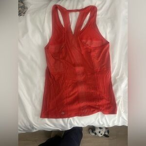 Lululemon orange Women's Tank Top